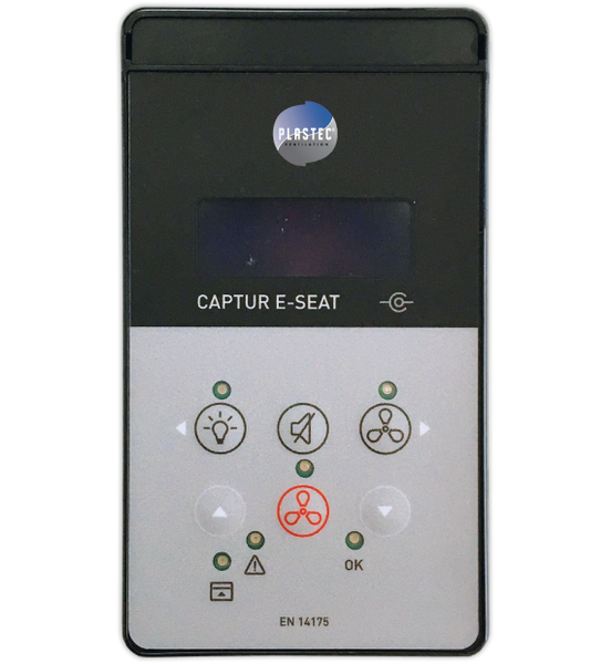 CAPTUR E-SEAT safety control system for laboratory fume hood