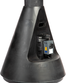 Jet 30 Inline Polypropylene Blower with explosion-proof construction for hazardous environments