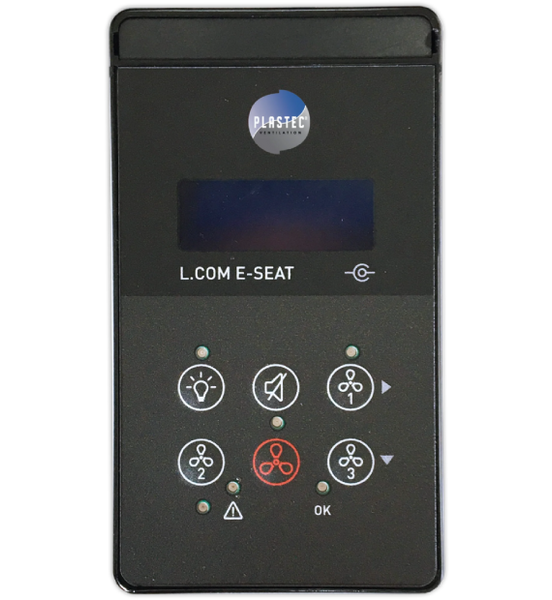L.COM E-SEAT safety control system for laboratory fume hood