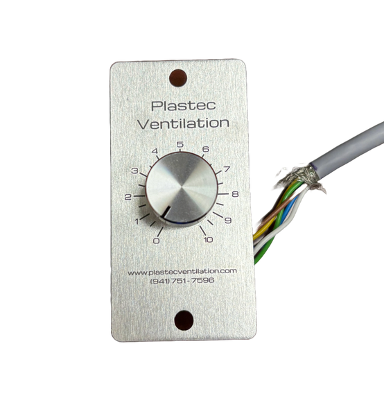 Dial Potentiometer for fume hood airflow control system