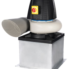 R 30 Direct Drive Forward Curve Roof Mounted Polypropylene Blower - View 1