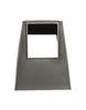 Polypropylene Weather Hood Enclosed Pedestal, Black Color compatible with Storm 16 - 18 & Plastec 30 - 35 CIP