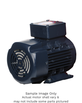 Single Phase Motors in black