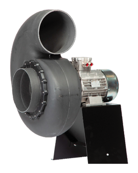 Plastec 35 Direct Drive Forward Curve Polypropylene Blower - XP for exhausting fumes from highly corrosive environments