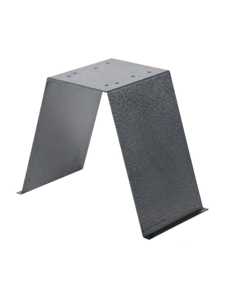 Pickled steel support and mounting assembly for corrosion and explosion resistant fans and motors